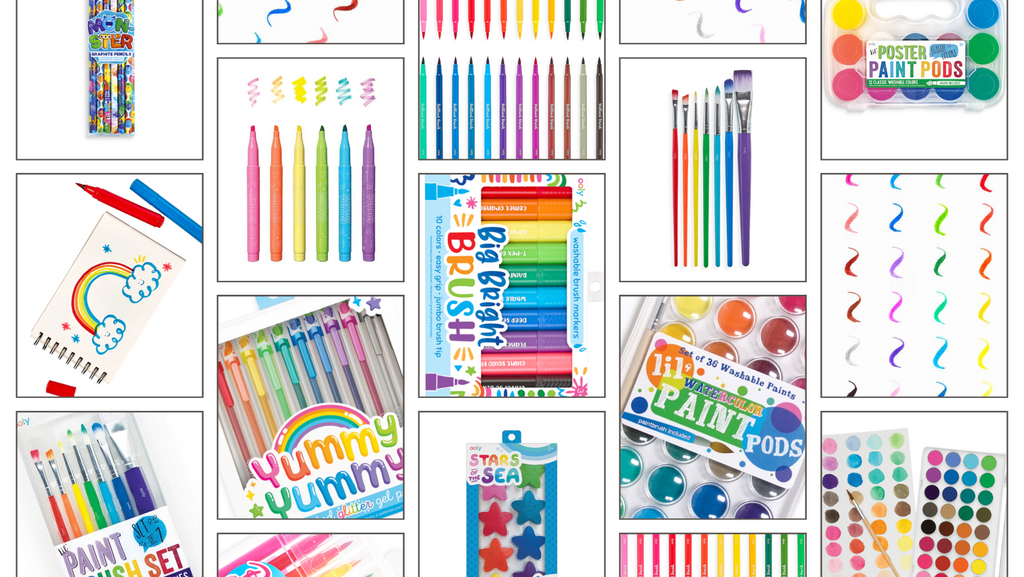 Image of multiple Ooly art supplies products