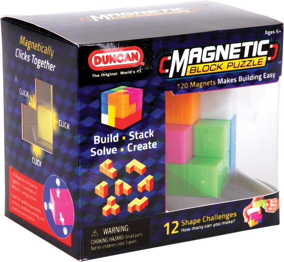 Magnetic Block Puzzle Little Lincolns Toy Shop