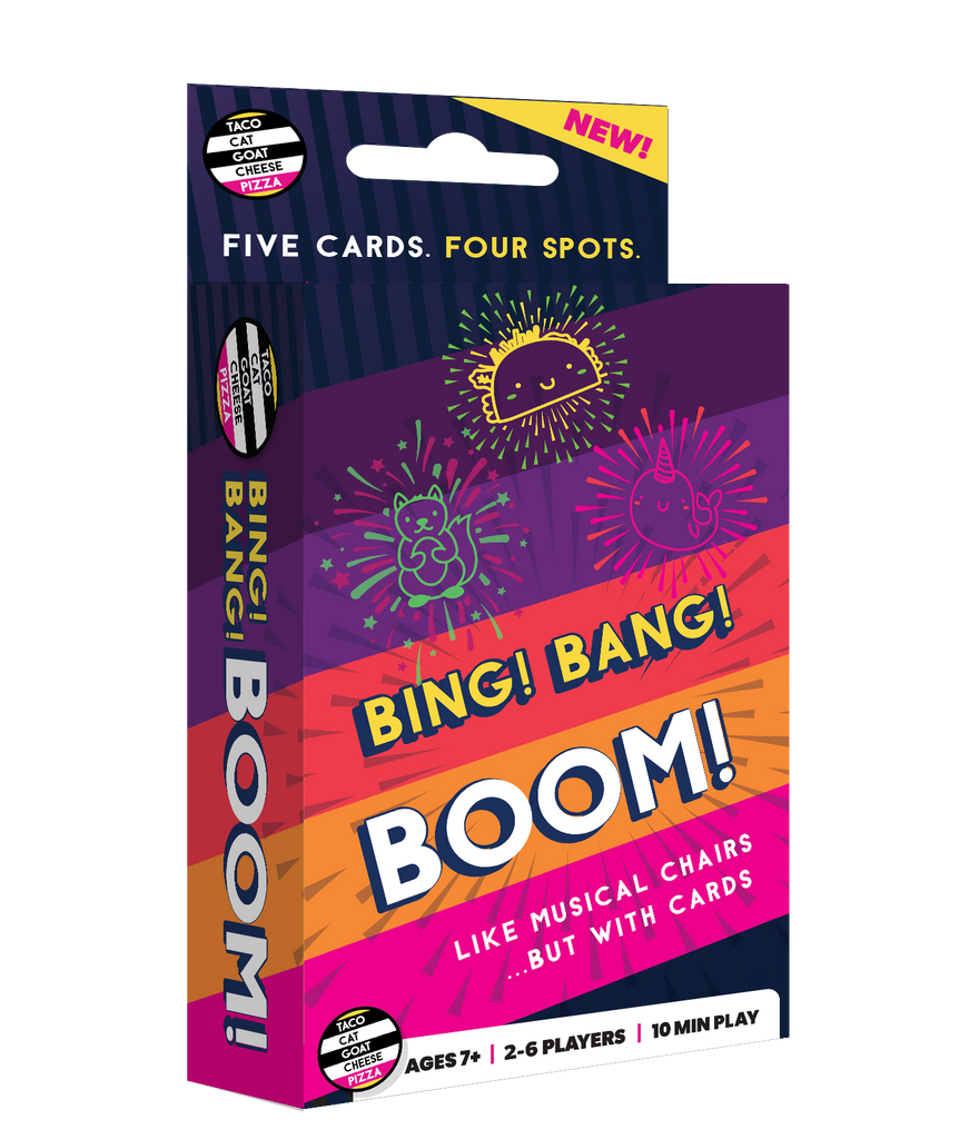 Image of Bing! Bang! Boom! Card Game on a plain background