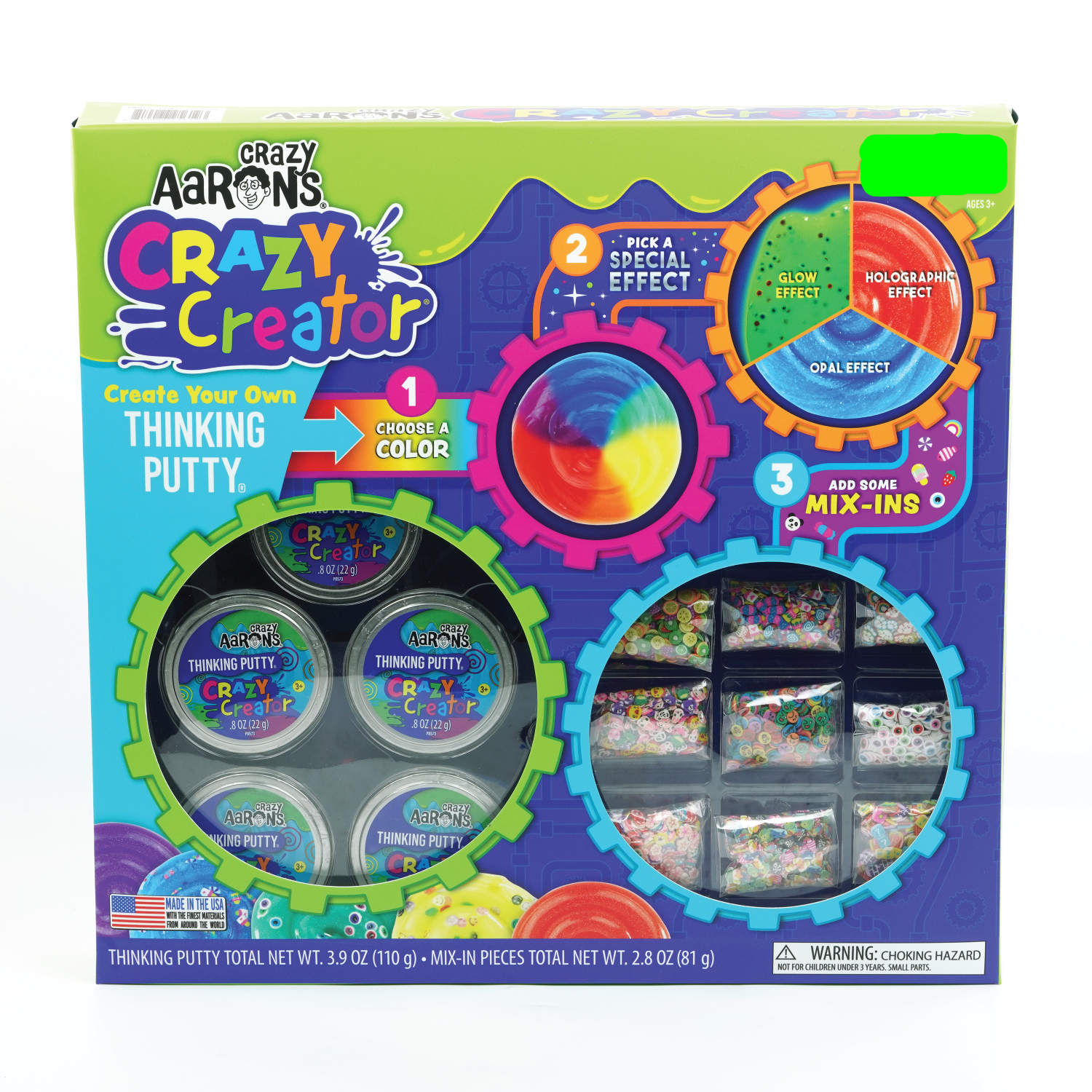 Crazy File Mini Kit Crazy Aaron's Crazy Creator Kit | Thinking Putty | Arts & Crafts ...