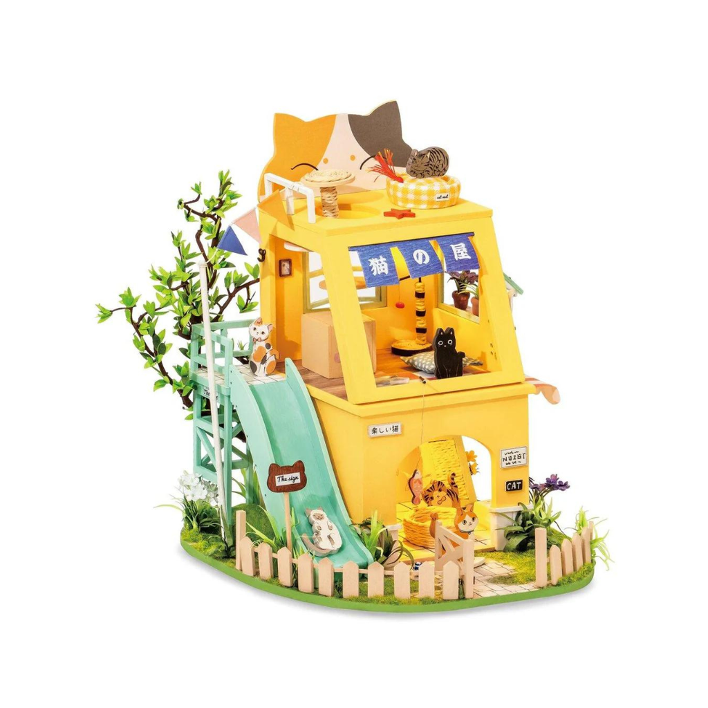 Image of DIY Miniature House Kit: Cat House