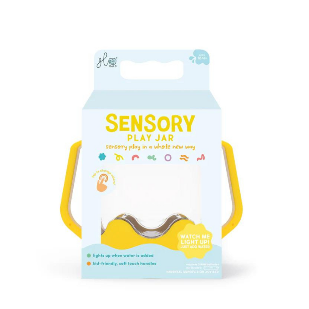 Image of Yellow Glo Pal Sensory Play Jar