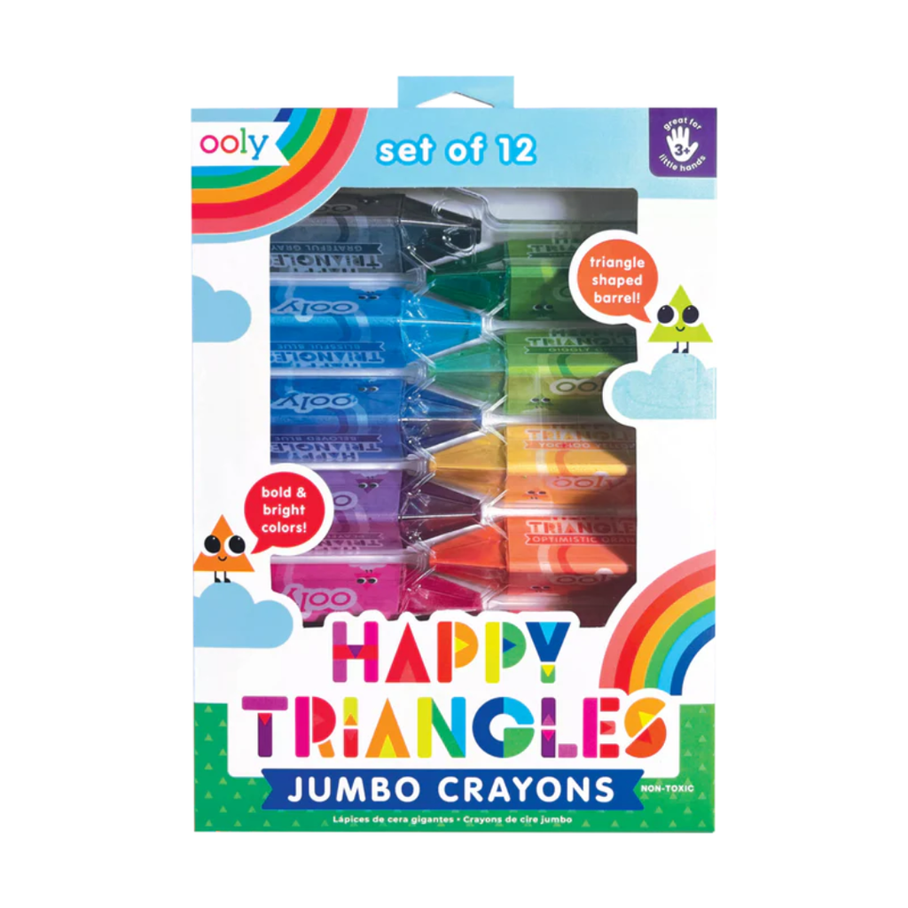 Image of Happy Triangles Crayons