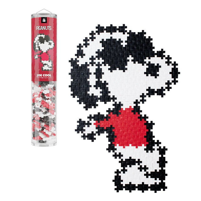 Image of Joe Cool Plus Plus puzzle with tube packaging on a white background