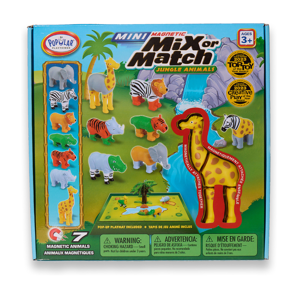 Image of Mini Magnetic Mix or Match Jungle Animals