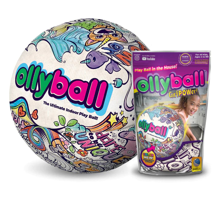 Image of Ollyball Girl Power and Packaging