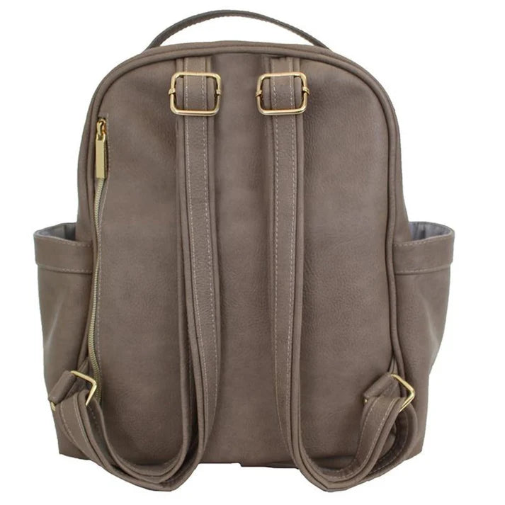 Itzy Ritzy Mini Backpack Diaper Bag - Taupe