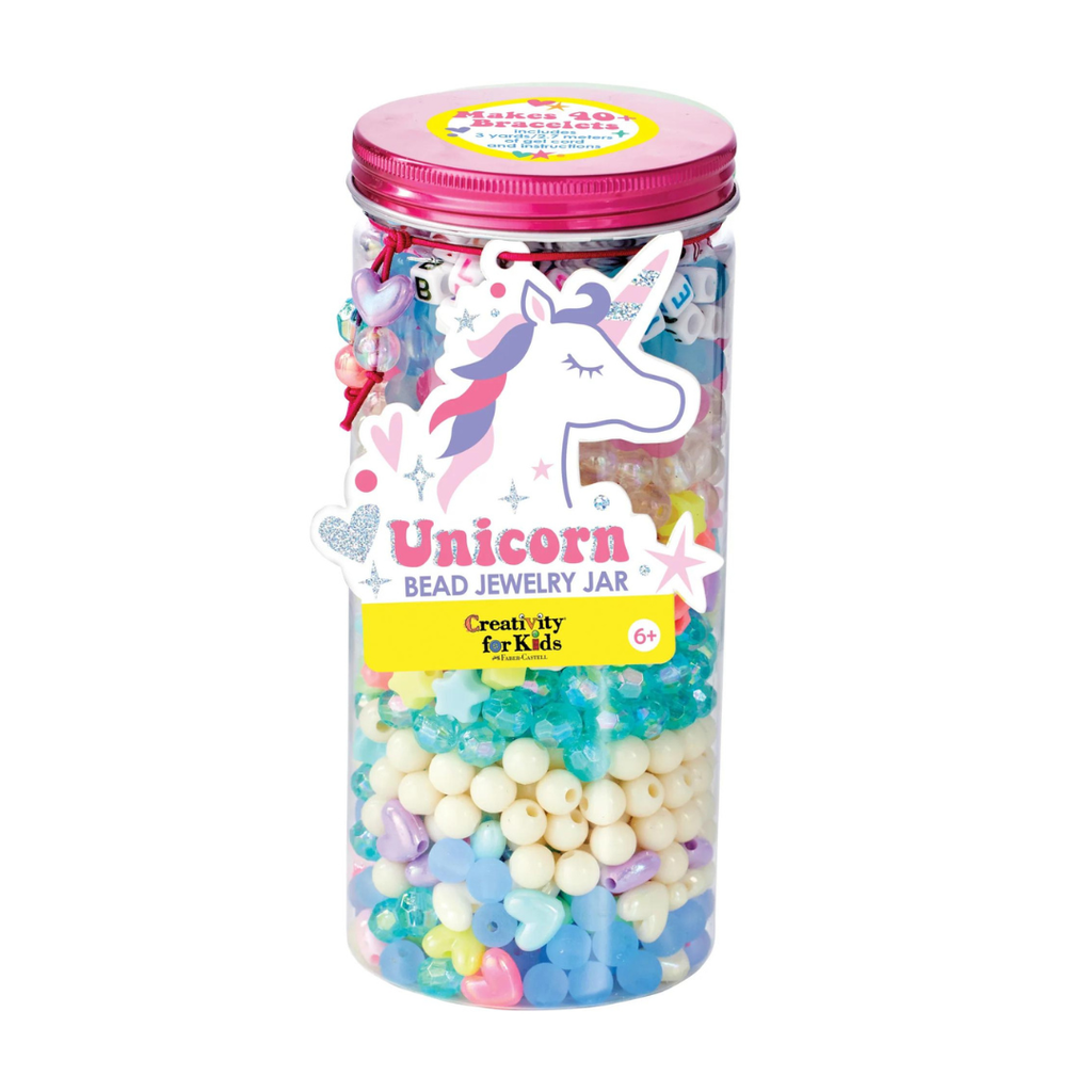 Image of Unicorn Bead Jewelry Jar packaging