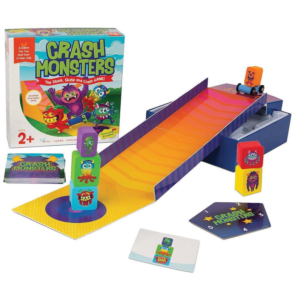 Image of Crash Monsters game components and packaging