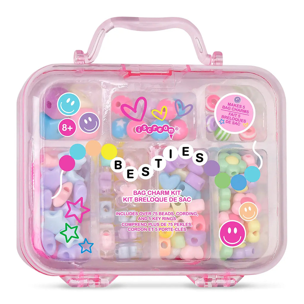 Besties Bag Charm Bead Kit | iScream Gifts – Little Lincoln's Toy Shop