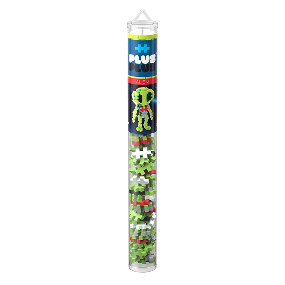 Image of Plus Plus Alien Tube packaging