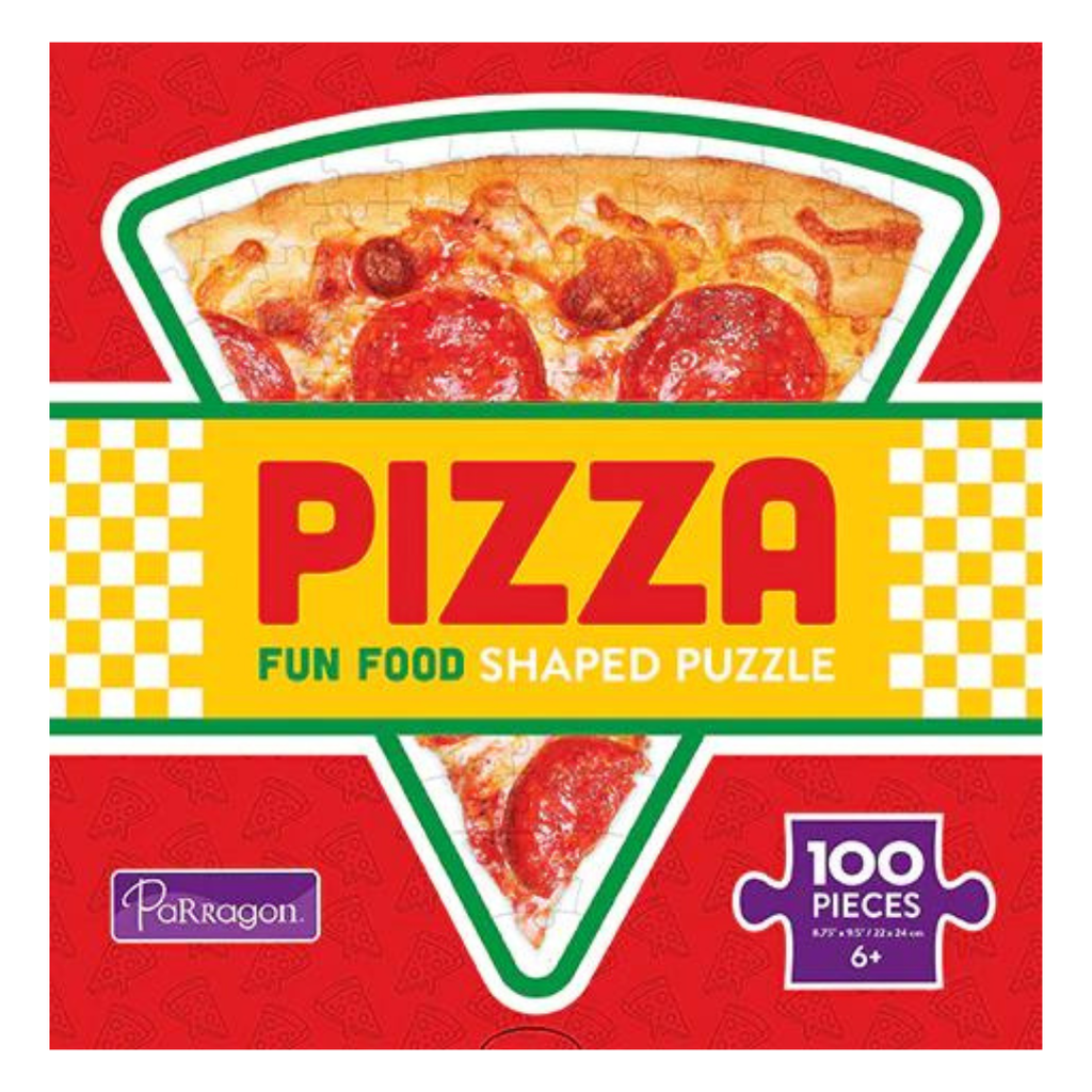 Image of 100 Pc Pizza Shaped Puzzle