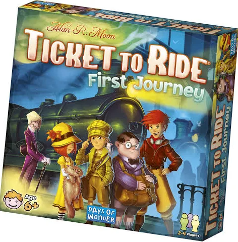 Image of Ticket to Ride First Journey packaging