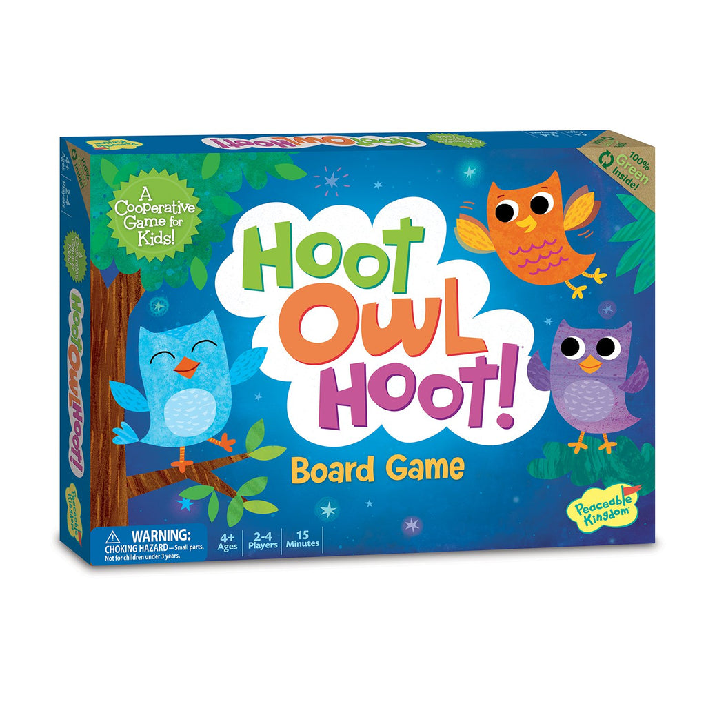 Hoot Owl Hoot! Board Game packaging