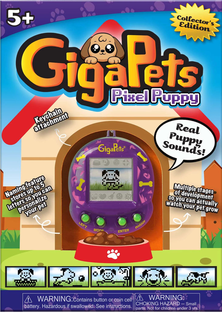 Image of GigaPets Pixel Puppy in packaging