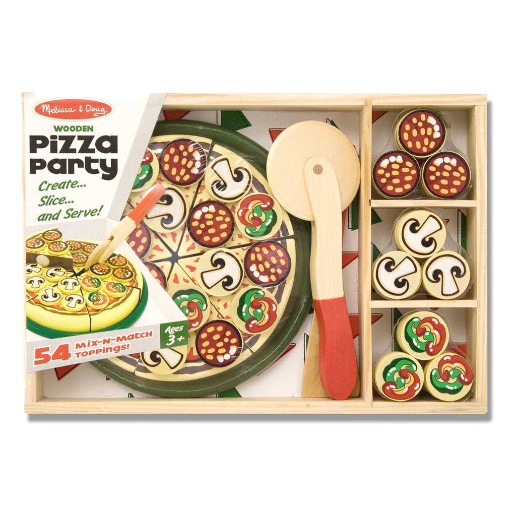 Melissa & Doug Pizza Party Play Set - Springfield, IL - Little Lincoln's Toy Shop