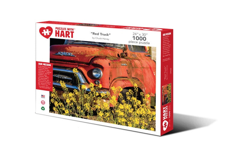 Image of 1000 PC Red Truck