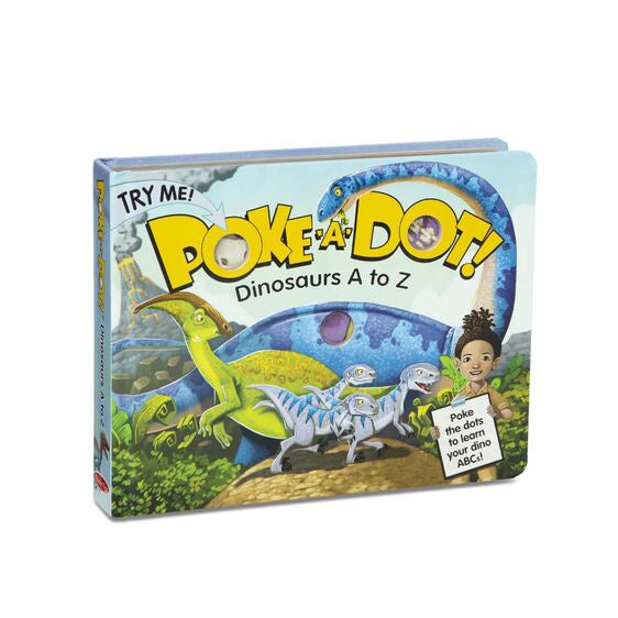 Image of Poke-A-Dot! Dinosaurs A to Z book
