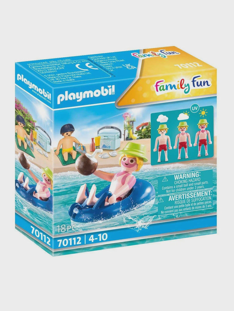 Image of Playmobil Sunburnt Swimmer set packaging