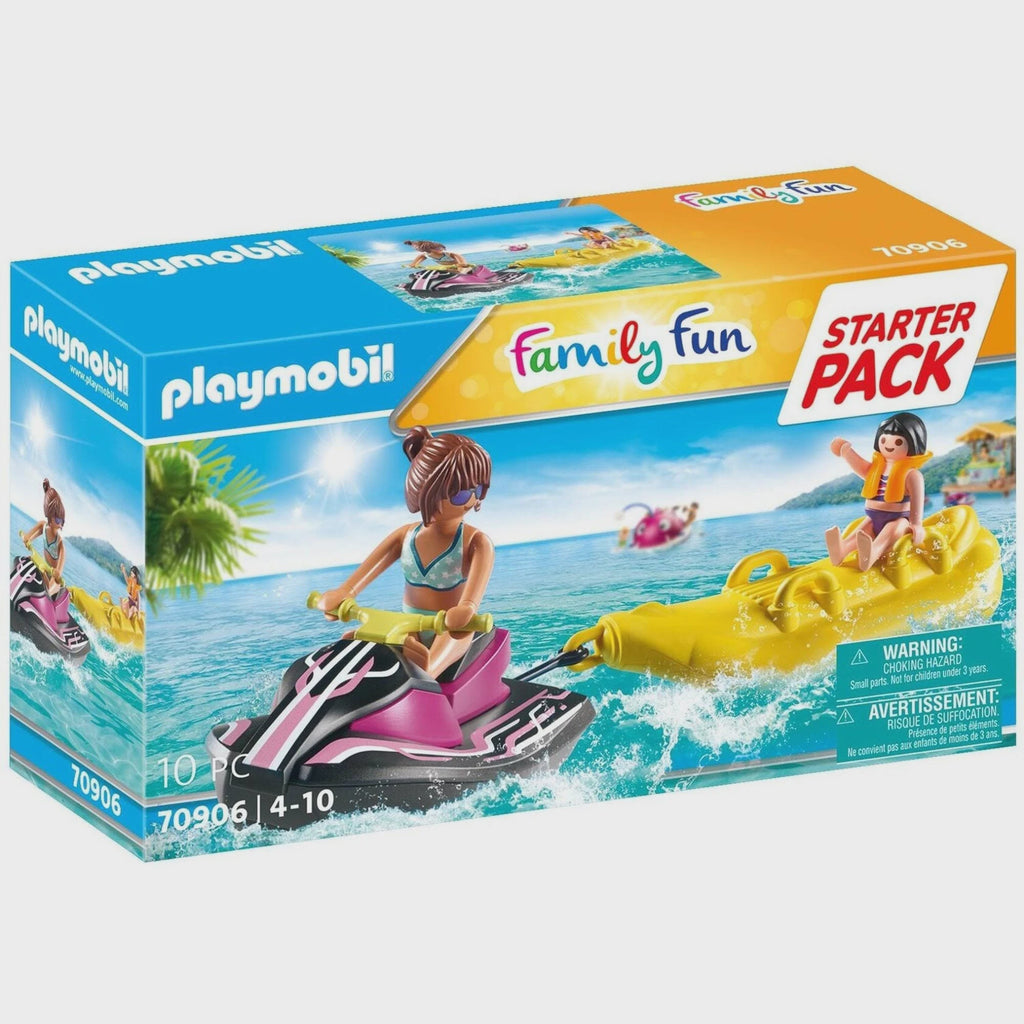 Image of Playmobil Jet Ski and Banana Boat starter pack packaging