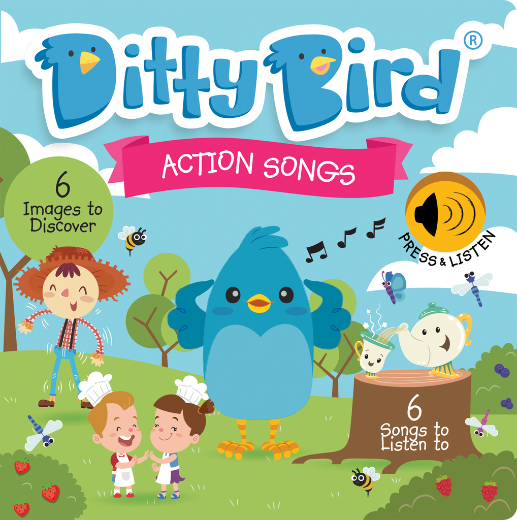 Image of Ditty Bird Action Songs cover