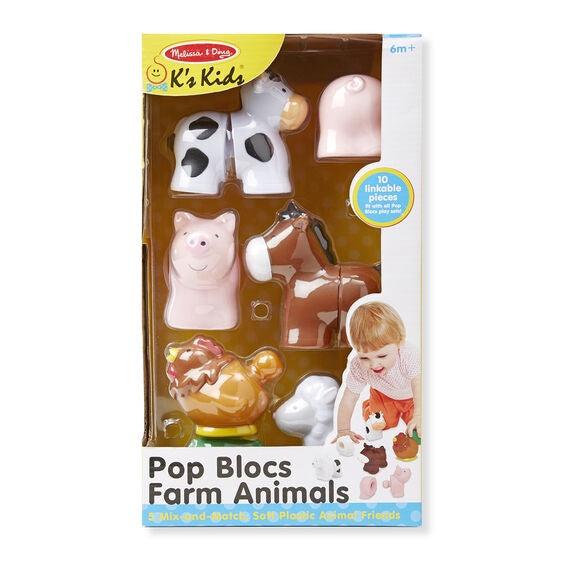 Image of Pop Blocs Farm Animals packaging