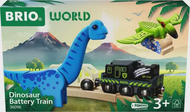 Image of Dinosaur Battery Train packaging