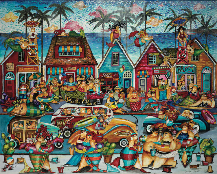 Image of Bathtub Beach artwork