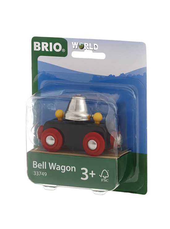 Image of Bell Wagon by BRIO in packaging