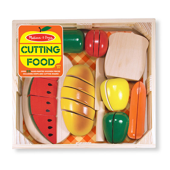 Image of Melissa & Doug Cutting Food Set in packaging