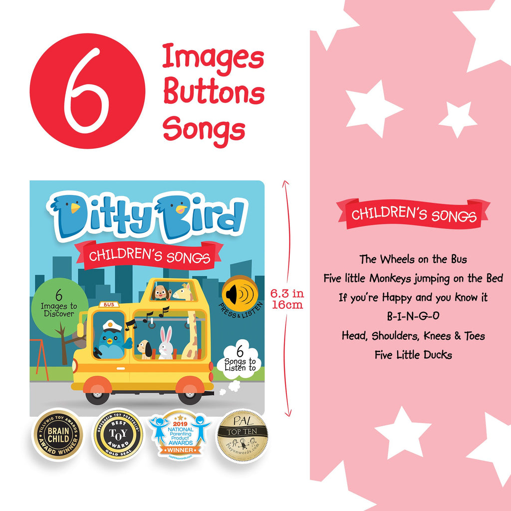 Image of Ditty Bird Children's Songs sell sheet