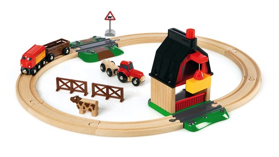 Image of Farm Railway Set components