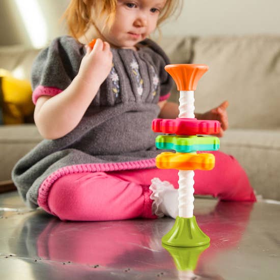 Image of child playing with MiniSpinny