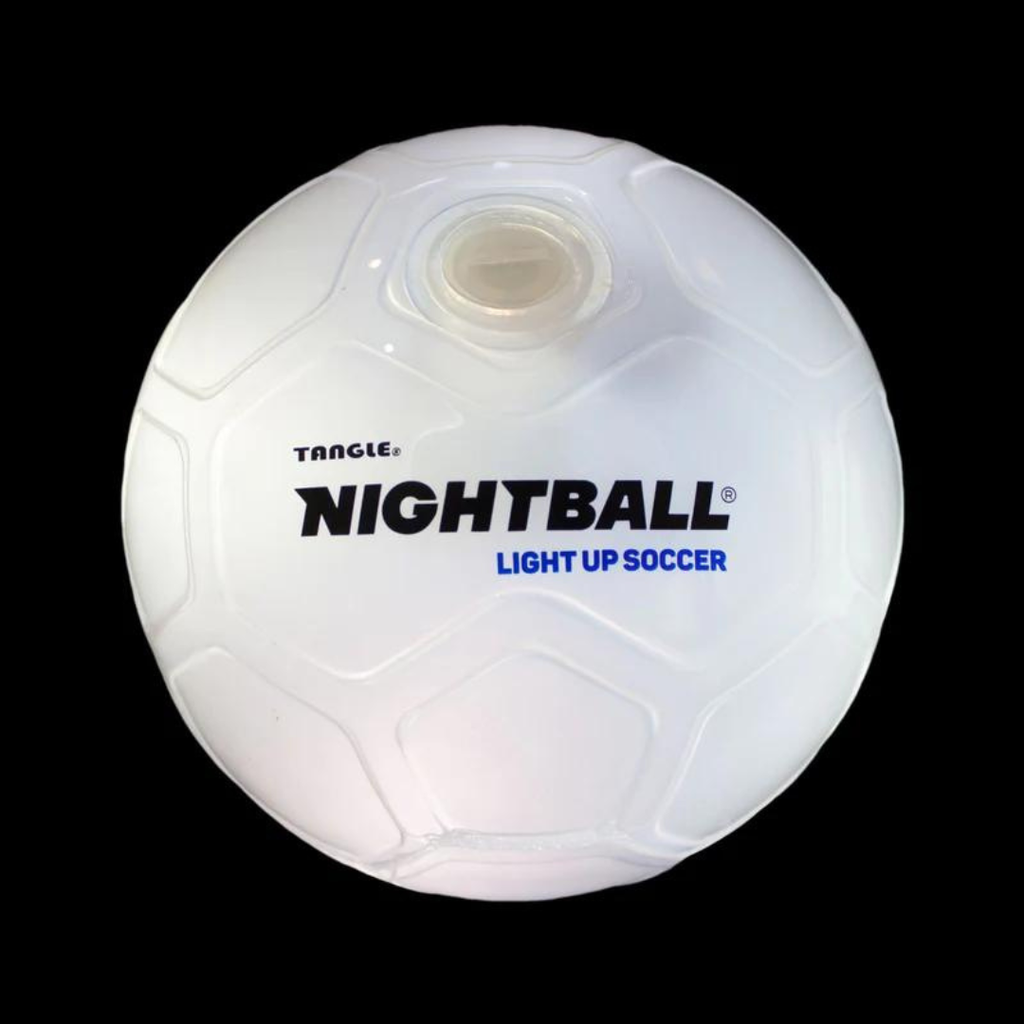 Image of NightBall White Soccer Ball