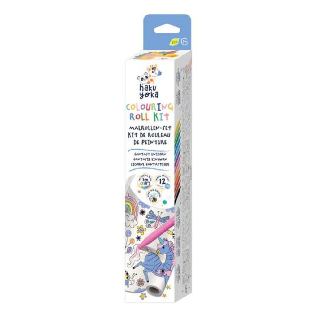 Image of Unicorn Coloring Roll Kit
