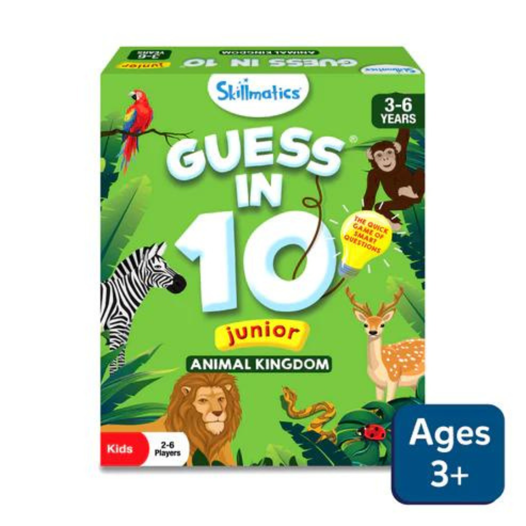 Image of Guess In 10 Junior - Animal World Packaging and age recommendation