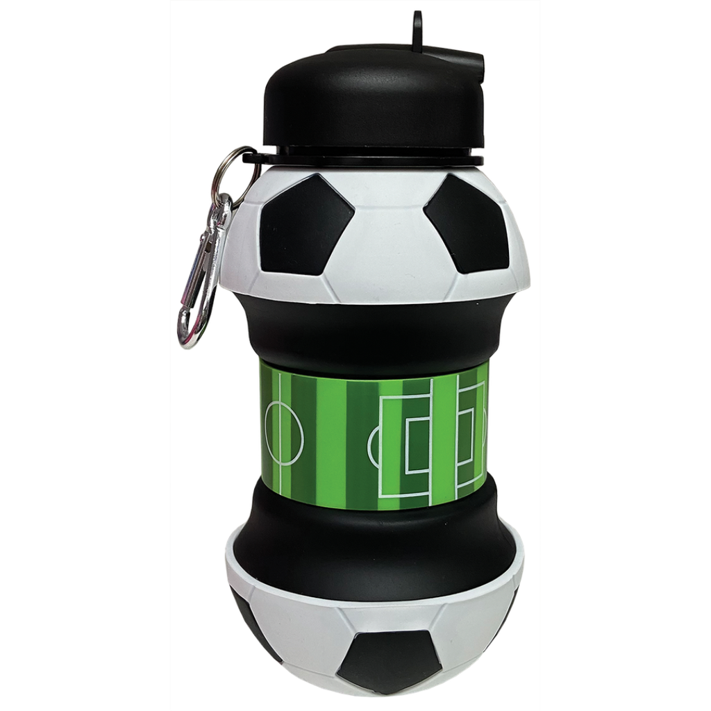Image of Soccer Silicone Water Bottle