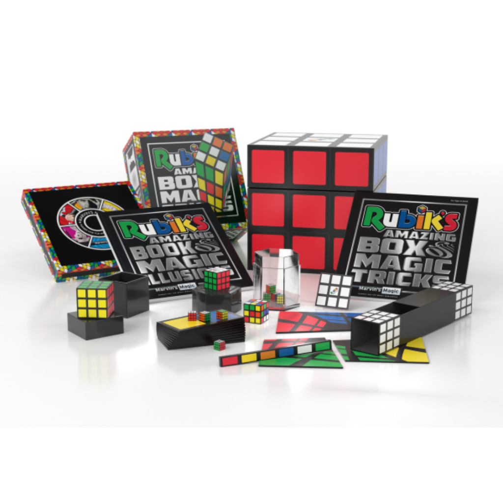 Image of Rubik's Amazing Box of Magic Tricks Contents