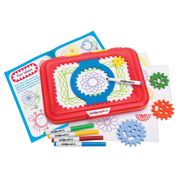 Image of Spirograph Jr. components