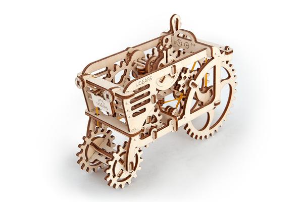 Image of UGears tractor assembled