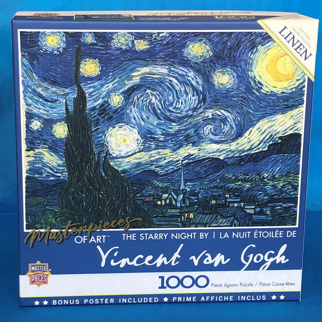 Image of Starry Night puzzle packaging