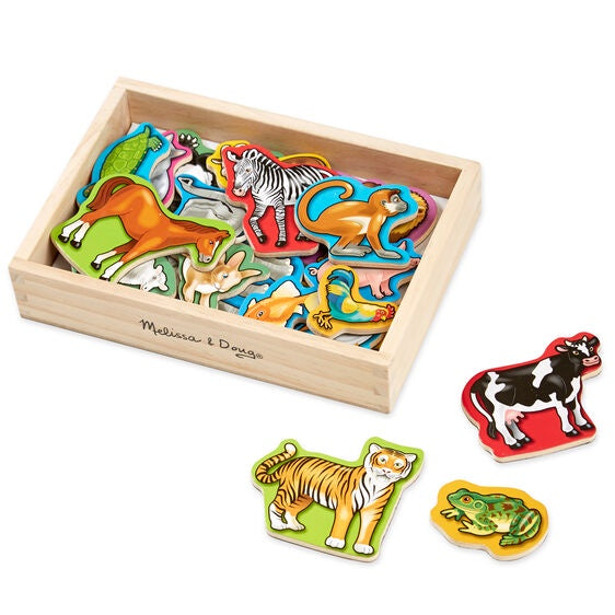 Image of Wooden Animal Magnets from Melissa & Doug