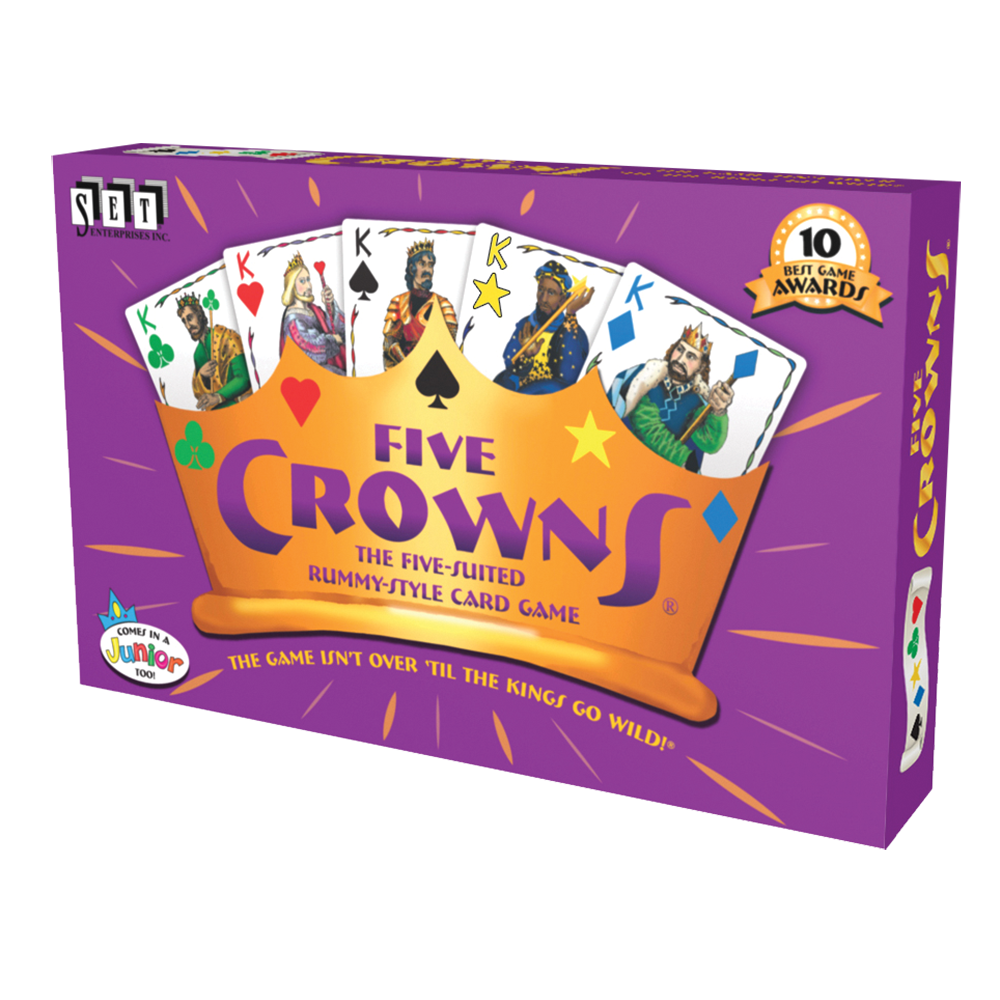 Image of Five Crowns Card Game packaging