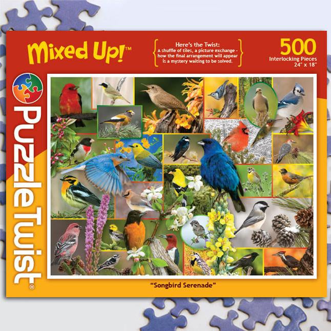 Image of 500 PC Songbird Serenade Puzzle Twist