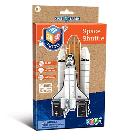 Image of Space Shuttle 3D Puzzle in packaging