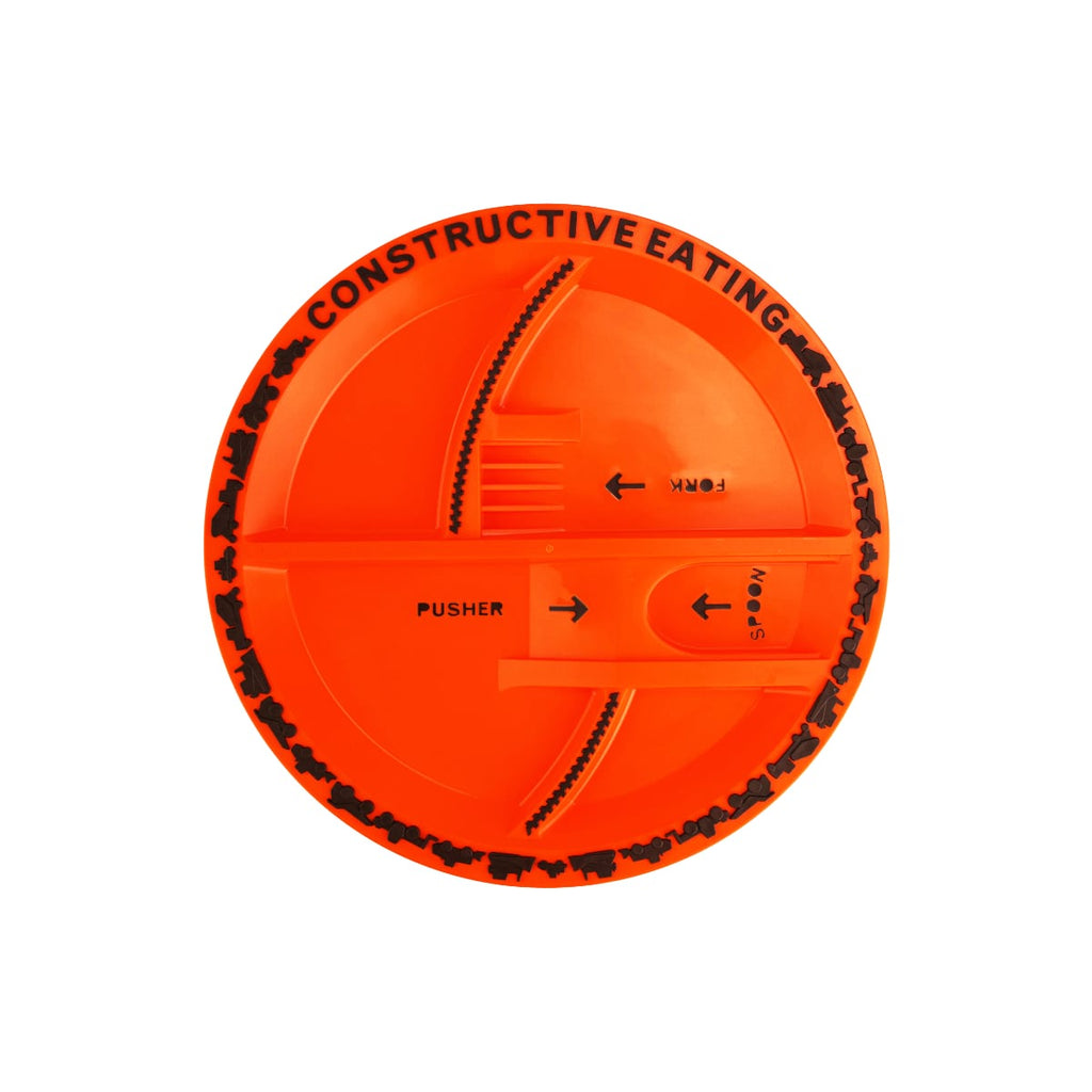 Image of Constructive Eating Construction Plate