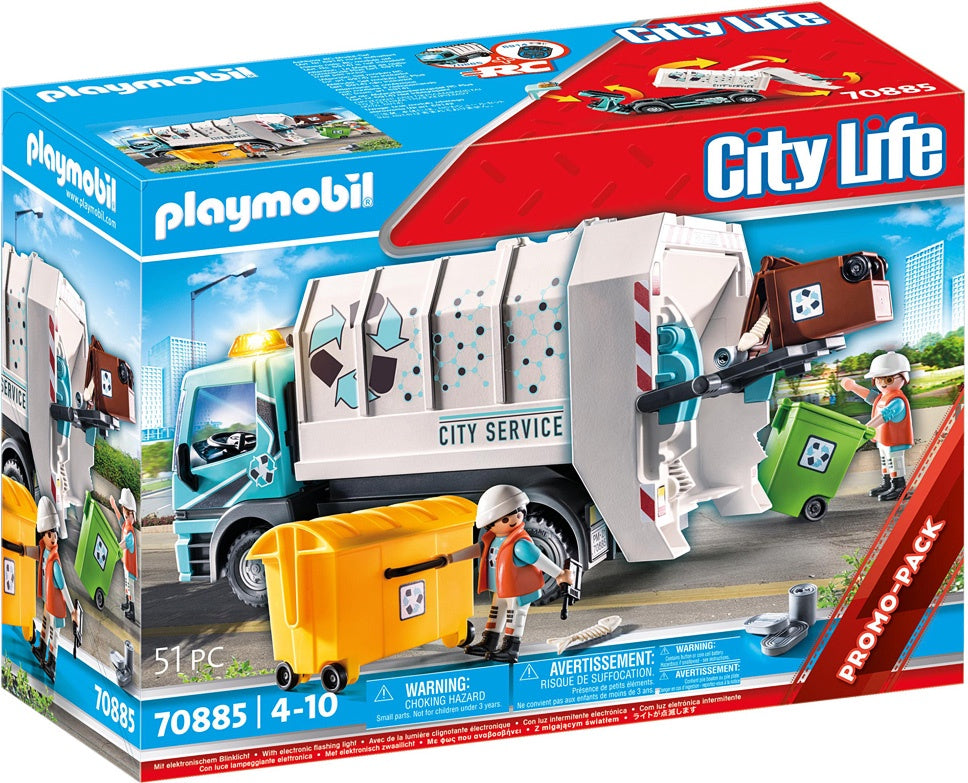 Image of City Recycling Truck